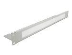 DELOCK 19" Kabelmanagement Bürstenleiste Kabelabfangpalette