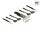 DeLOCK PCI Express 4.0 x16 Karte zu 4 x SFF-8639 NVMe - Bifurcation - Low Profile Formfaktor