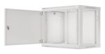 Lanberg WF01-6409-00S Rack 9U Wandmontiertes Regal Grau