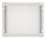 Lanberg WF01-6409-00S Rack 9U Wandmontiertes Regal Grau