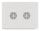 Lanberg WF01-6409-00S Rack 9U Wandmontiertes Regal Grau