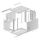 Lanberg WF01-6409-00S Rack 9U Wandmontiertes Regal Grau