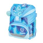 Herlitz UltraLight XL Plus Lucky Horse Schulranzen-Set Mädchen Polyester Blau, Hellblau