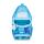 Herlitz UltraLight XL Plus Lucky Horse Schulranzen-Set Mädchen Polyester Blau, Hellblau