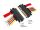 DeLOCK 84919 SATA-Kabel 0,3 m SATA 22-pin Schwarz, Orange, Rot, Gelb