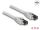 DELOCK RJ45 Netzwerkkabel Cat.8.1S/FTP 0,5m bis 40Gbps Grau