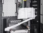 DeLOCK PSU Verlängerungskabel Set 30 cm 5-teilig Sleeved mit Kabelkämmen (1 x 24 Pin ATX, 1 x 12 + 4 Pin 12VHPWR PCIe 5.0, 1 x 4 + 4 Pin EPS, 2 x 6 + 2 Pin PCIe) weiß