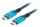 Lanberg CA-CMCM-45CU-0015-BK USB Kabel USB 3.2 Gen 2 (3.1 Gen 2) 1,5 m USB C 40 Gbit/s 240 W Schwarz, Blau