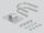 DeLOCK 5G 3,3 - 3,8 GHz Antenne N Buchse 8 dBi 50 cm omnidirektional starr outdoor grau