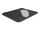 DELOCK Mauspad Glitzer-schwarz 300 x 245 mm