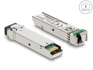 DELOCK SFP Modul 1000Base-BX SM TX 1550 / RX 1310 nm DDM