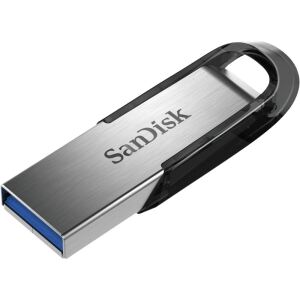 SanDisk Ultra Flair USB-Stick 64 GB USB Typ-A 3.2 Gen 1 (3.1 Gen 1) Schwarz, Silber