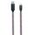 2GO 797146 USB Kabel 1 m USB B USB C Mehrfarbig