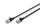 Digitus CAT 6A F-FTP Slim Patchkabel, 1m, Schwarz
