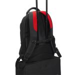 DICOTA D32119-RPET Rucksack Lässiger Rucksack Schwarz, Rot Polyester, Recyceltes Polyethylenterephthalat (rPET)
