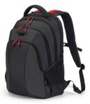 DICOTA D32119-RPET Rucksack Lässiger Rucksack Schwarz, Rot Polyester, Recyceltes Polyethylenterephthalat (rPET)