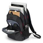 DICOTA D32119-RPET Rucksack Lässiger Rucksack Schwarz, Rot Polyester, Recyceltes Polyethylenterephthalat (rPET)