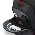DICOTA D32119-RPET Rucksack Lässiger Rucksack Schwarz, Rot Polyester, Recyceltes Polyethylenterephthalat (rPET)