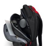 DICOTA D32119-RPET Rucksack Lässiger Rucksack Schwarz, Rot Polyester, Recyceltes Polyethylenterephthalat (rPET)
