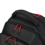 DICOTA D32119-RPET Rucksack Lässiger Rucksack Schwarz, Rot Polyester, Recyceltes Polyethylenterephthalat (rPET)