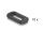 DELOCK Klettband auf Rolle mit Schlaufe L3m x B20mm schwarz