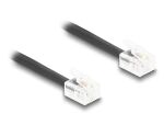 DELOCK Telefonkabel/Spiralkabel RJ11 St. zu RJ11 St.5m
