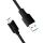 LogiLink CU0167 USB Kabel USB 3.2 Gen 1 (3.1 Gen 1) 0,5 m USB A USB C Schwarz