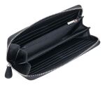 TROIKA LADIES SMART WALLET Briefttasche Schwarz Kunstleder