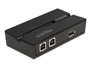 DELOCK USB 2.0 Switch für 2 PC an 1 Gerät