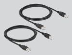 DELOCK USB 2.0 Switch für 2 PC an 1 Gerät