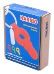 TROIKA HARIBO SCHNULLER Schlüsselring Rot, Silber