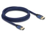 DELOCK Ultra High Speed HDMI Kabel 48Gbps 8K 60Hz blau 2m