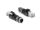DELOCK M12 Adapter D-kodiert 4Pin Stecker zu RJ45 winkelt