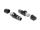 DELOCK M12 Adapter D-kodiert 4Pin Stecker zu RJ45 winkelt