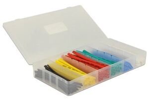Schrumpfschlauch Delock Sortiment 100-teilig farbig BOX
