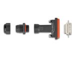 DELOCK D-Sub HD 26 Pin St mit Gehäuse IP67 Wasserfest