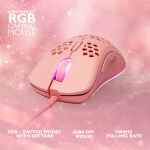 Deltaco Gaming GAM-108-P Tastatur USB Pink