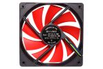 Xilence XPF120.R.PWM Computergehäuse Ventilator 12 cm Schwarz, Rot