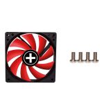 Xilence XPF120.R.PWM Computergehäuse Ventilator 12 cm Schwarz, Rot