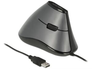 DeLOCK 12527 Maus Büro rechts USB Typ-A Optisch 800 DPI