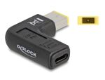 DeLOCK Adapter für Notebook Ladekabel USB Type-C Buchse zu Lenovo 11,0 x 4,5 mm Stecker 90° gewinkelt