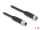DeLOCK M8 3 Pin Kabel A-kodiert Stecker zu Buchse PUR (TPU) 1 m