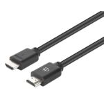 Manhattan 356695 HDMI-Kabel 10 m HDMI Typ A (Standard) Schwarz