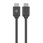 Manhattan 356695 HDMI-Kabel 10 m HDMI Typ A (Standard) Schwarz