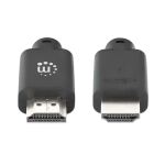 Manhattan 356695 HDMI-Kabel 10 m HDMI Typ A (Standard) Schwarz