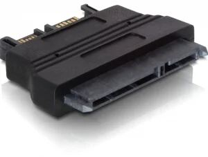 DeLOCK Adapter SATA SATA 22-pin FM SATA 13-pin M Schwarz