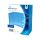 MediaRange BOX38 CD-Hülle Blu-ray-Gehäuse 1 Disks Blau