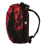 Herlitz Ultimate Graffiti Rucksack Sport-Rucksack Schwarz, Rot Polyester