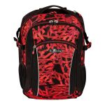 Herlitz Ultimate Graffiti Rucksack Sport-Rucksack Schwarz, Rot Polyester