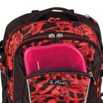Herlitz Ultimate Graffiti Rucksack Sport-Rucksack Schwarz, Rot Polyester